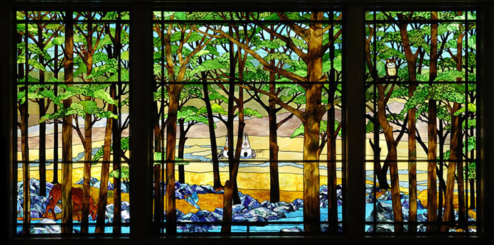 Stained Glass windows - the Gallery Glass way - Marveles Art Studios